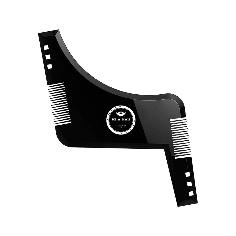 Men Beard Styling Template Stencil Beard Comb