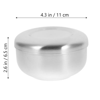 Practical Stainless Steel Men Shaving Bowl