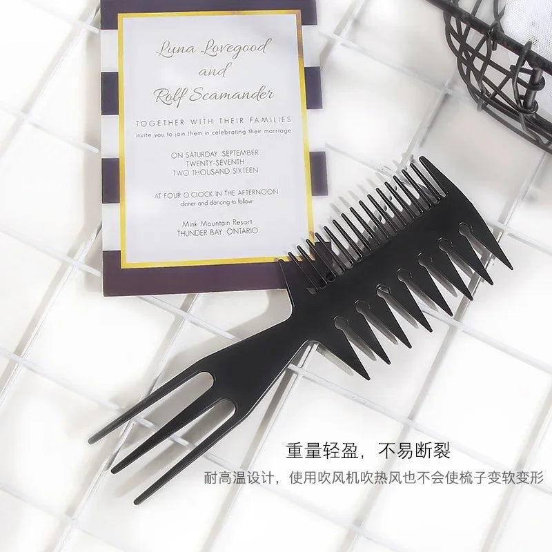 Professional Retro Oil Head Comb